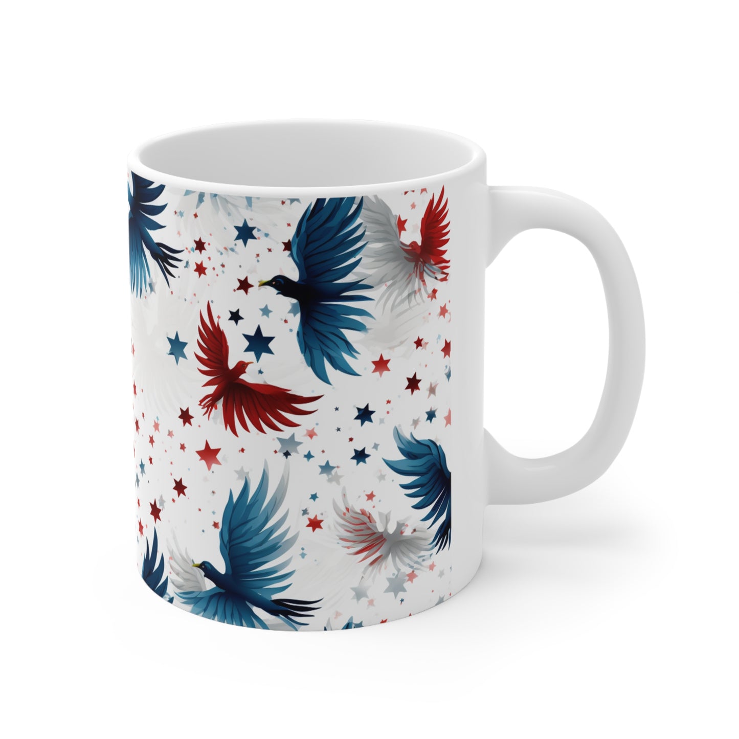 Free Bird - #Merica Mug - Ceramic Mug 11oz