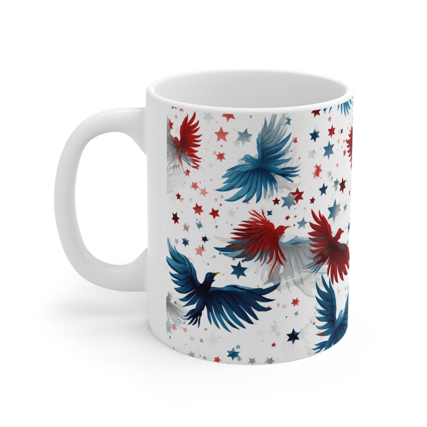 Free Bird - #Merica Mug - Ceramic Mug 11oz