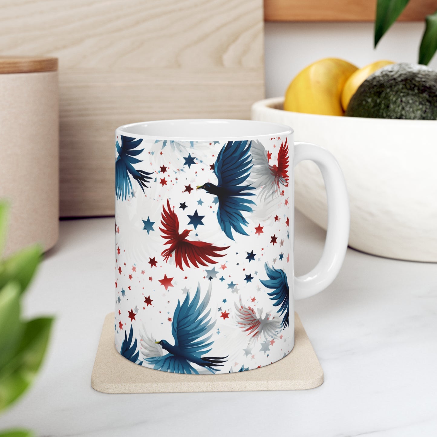 Free Bird - #Merica Mug - Ceramic Mug 11oz